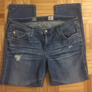 AG Stilt Crop Skinny Jean